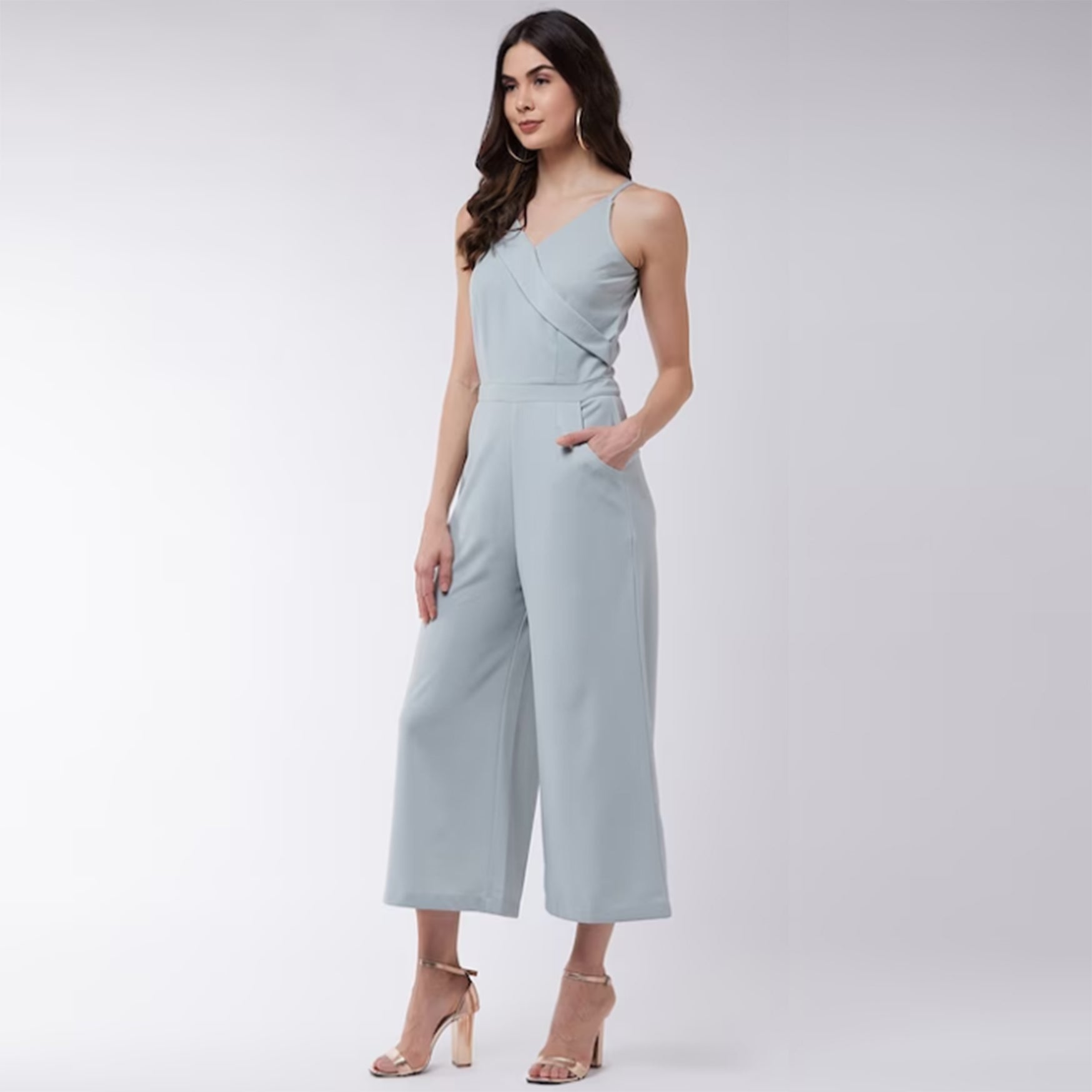 Grey Basic Jumpsuit