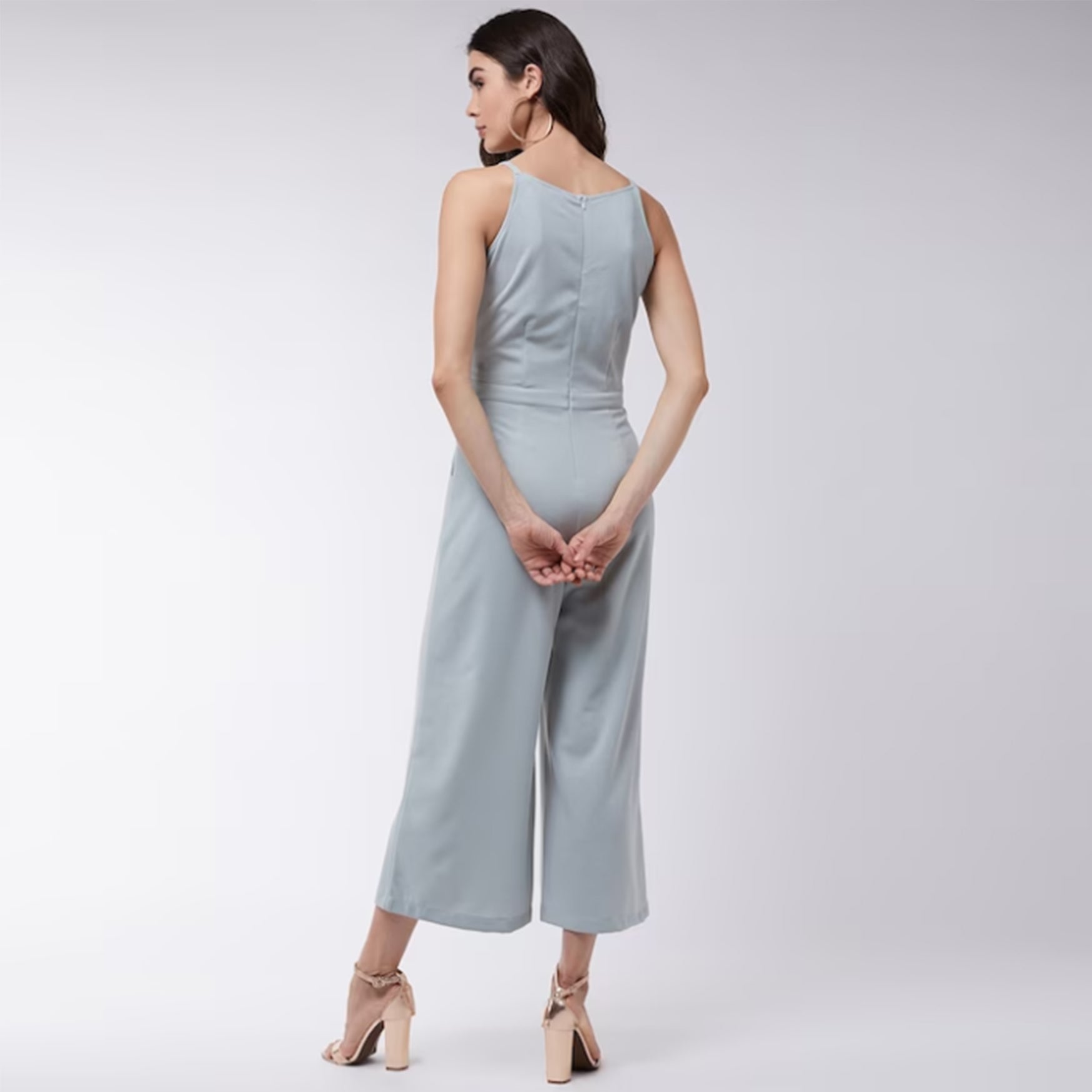 Grey Basic Jumpsuit