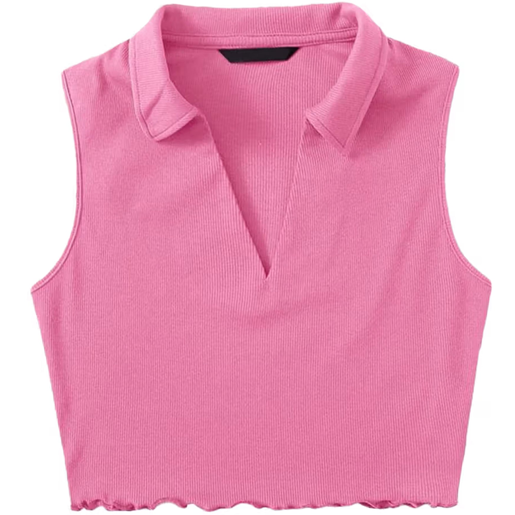 Khhalisi Pink Tank Cami Top for Womens (L)
