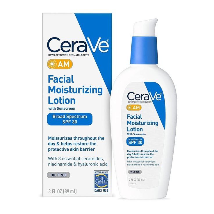 CeraVe AM Facial Moisturizing Lotion SPF-30