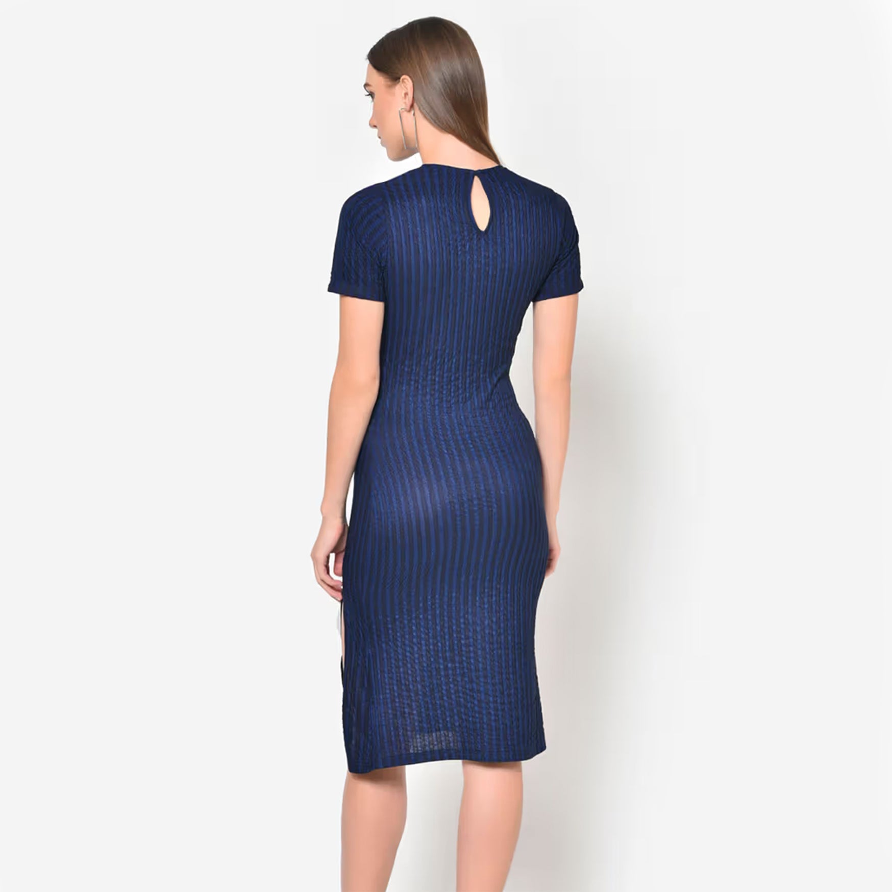 Blue Stripes Dress (S)