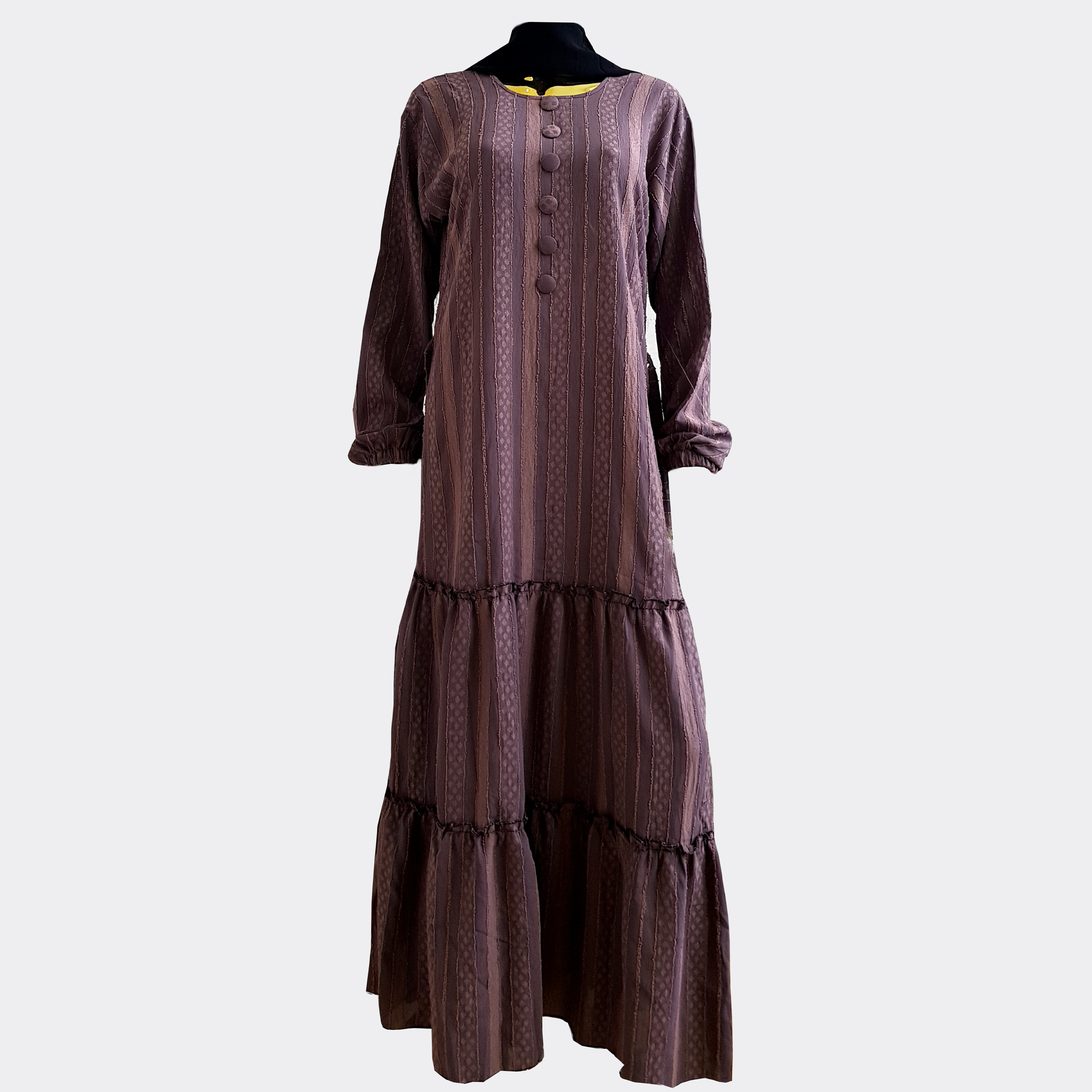 Textured Elegance Abaya