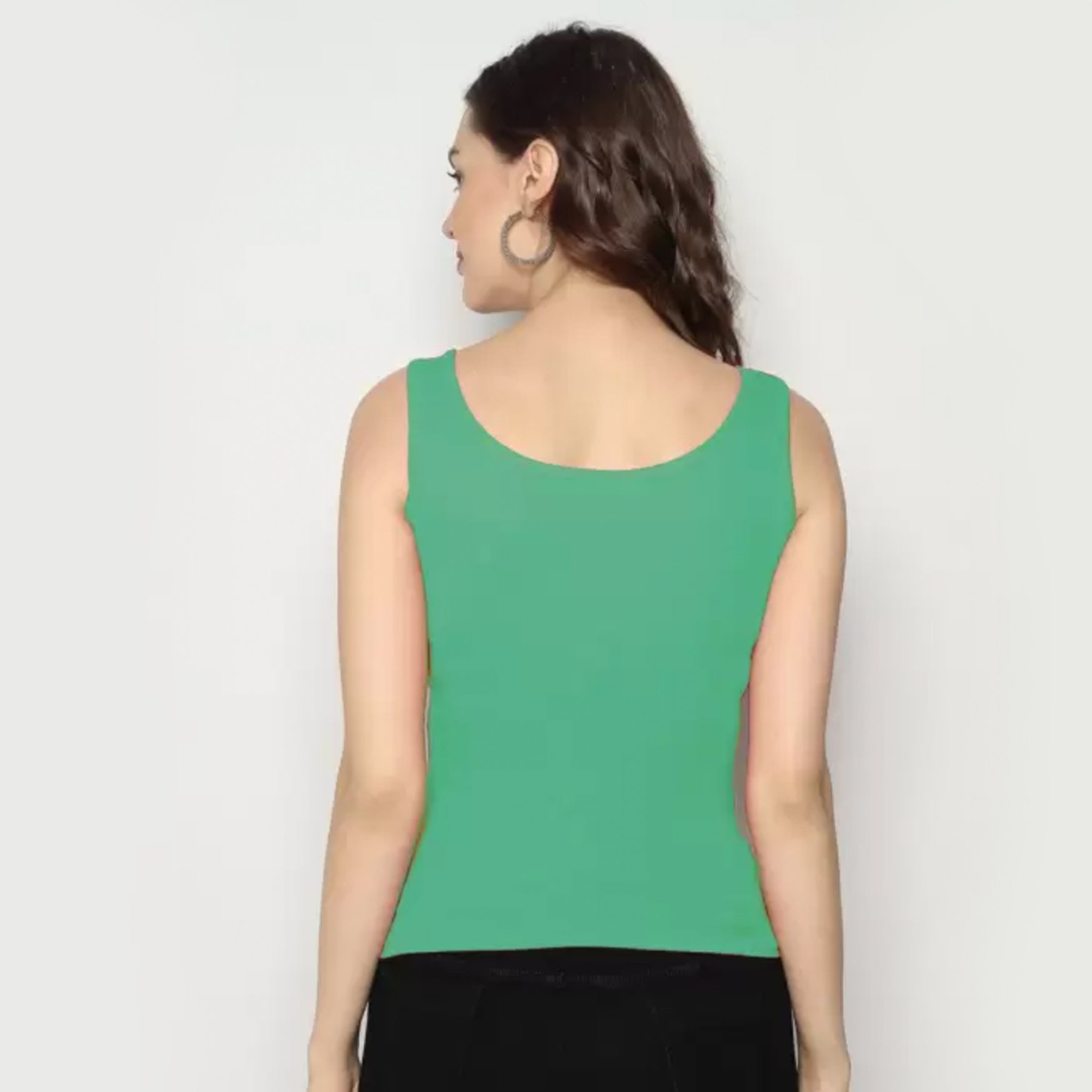 KEX Casual Solid Women Green Top